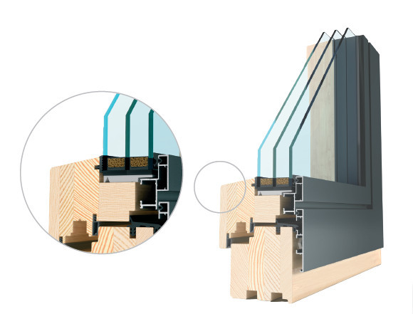 Finish options of the sash inner side