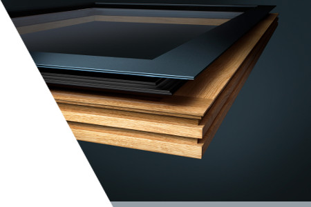 Wood-aluminium vertical windows INNOVIEW - FAKRO